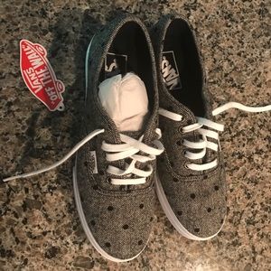 Tweed Dots Authentic Lo Pro Vans